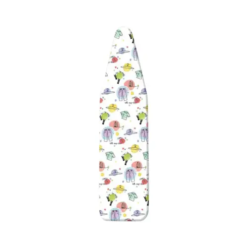 Ironing Board Cover 15" W X 54" L Cotton Multicolored Elements Multicolored Ironing Board Cover 15" W X 54" L Cotton Multicolored Elements Multicolored