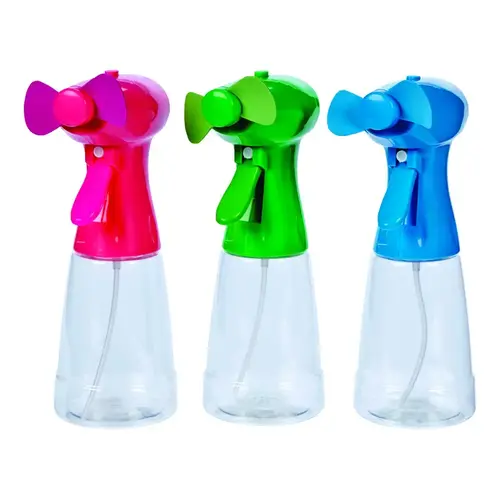 Misting Fan 9" H X 3" D 1 speed Assorted Misting Fan 9" H X 3" D 1 speed Assorted