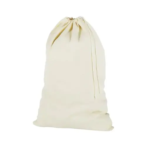 Laundry Bag White Canvas White