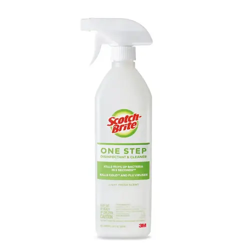 Disinfectant Cleaner One Step Fresh Scent 28 oz - pack of 6 Disinfectant Cleaner One Step Fresh Scent 28 oz - pack of 6