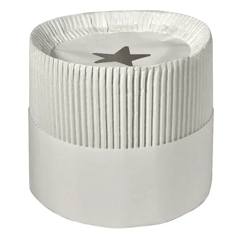 Le Flute Chef Hat 7 Inch White Le Flute Chef Hat 7 Inch White