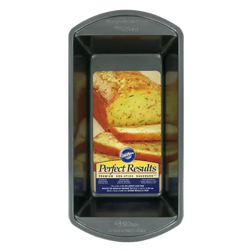 Loaf Pan Premium 5-1/4" W X 9-1/4" L Gray Gray