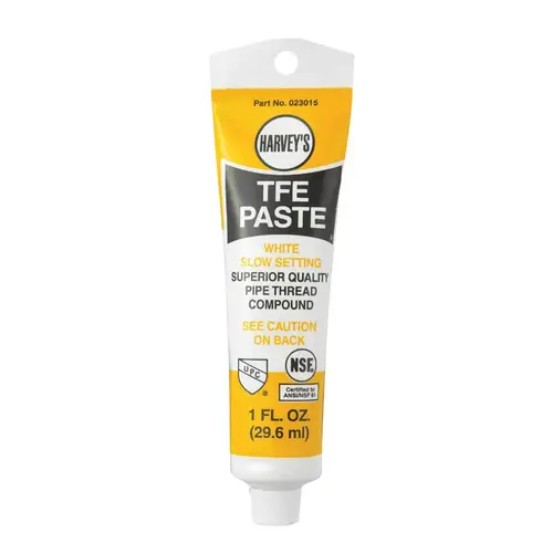 PIPE JOINT PASTE PFTE 1OZ White PIPE JOINT PASTE PFTE 1OZ White