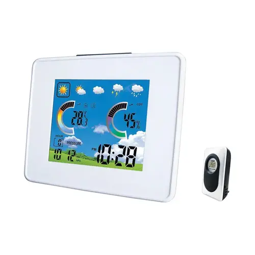 3-Channel Weather Station with Barometer 