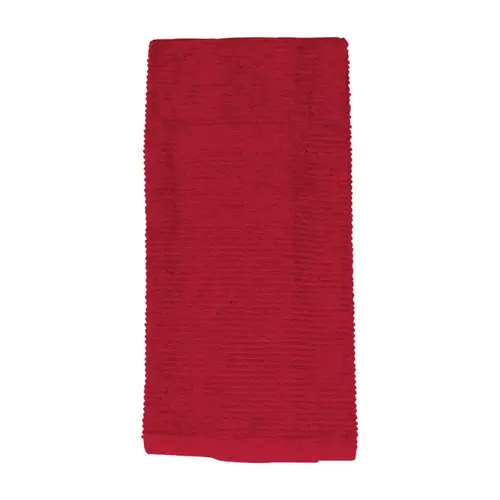 Kitchen Towel Royale Paprika Cotton Solid Paprika - pack of 3