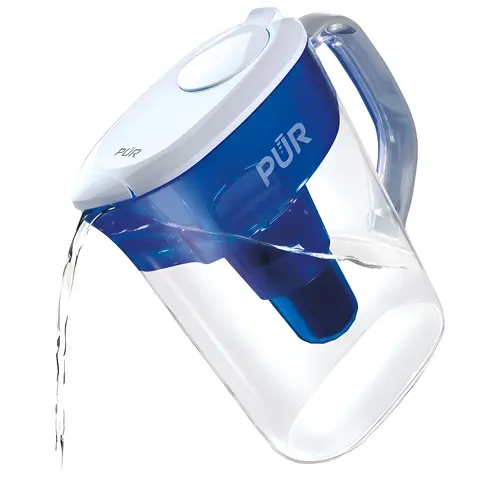 Water Filtration Pitcher 7 cups Blue Blue Water Filtration Pitcher 7 cups Blue Blue