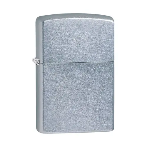 Cigarette Lighter Silver Street Chrome Silver