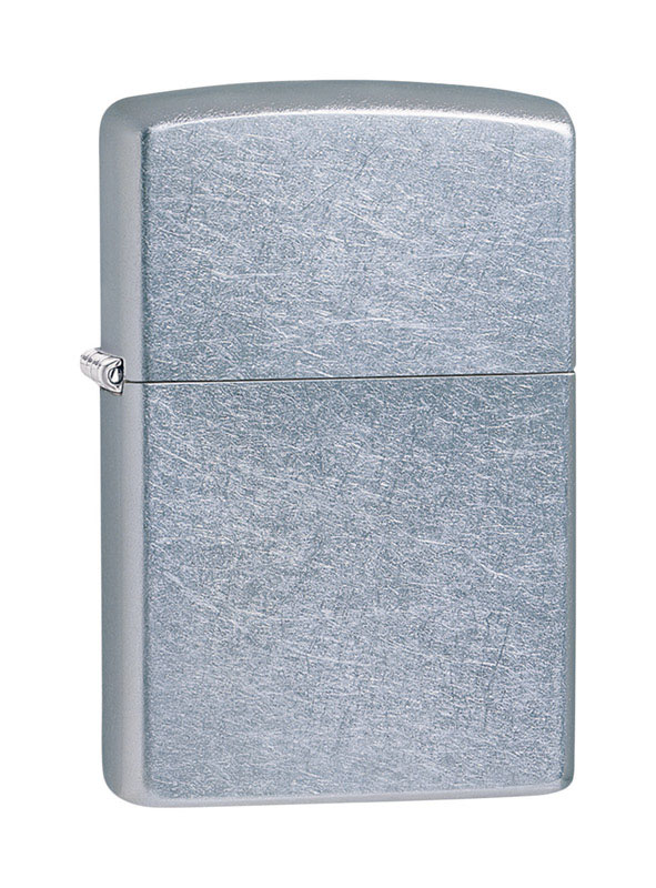 Zippo 207-XCP6 Cigarette Lighter Silver Street Chrome Silver