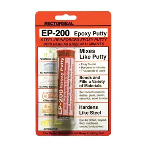 RectorSeal 97602 Epoxy Putty EP 200 Gray 2 oz Gray