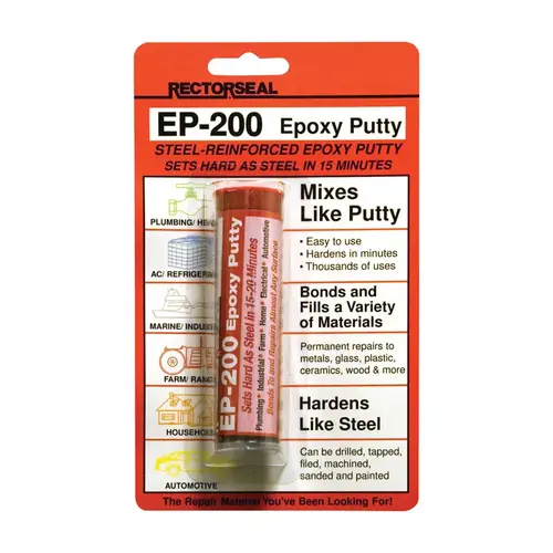 Epoxy Putty EP 200 Gray 2 oz Gray
