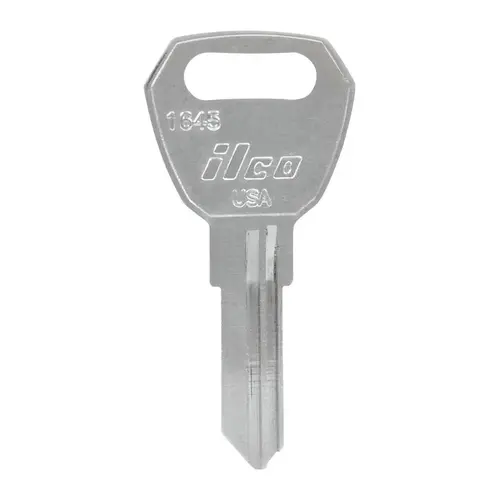 Universal Key Blank Traditional Key House/Office 1645 Single Nickel