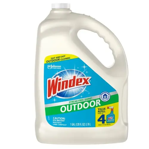 Outdoor Glass Cleaner Original Scent 128 oz Liquid - pack of 4 Outdoor Glass Cleaner Original Scent 128 oz Liquid - pack of 4