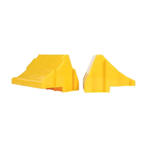 Leveling Block Wheel Chocks For Yellow Pair Leveling Block Wheel Chocks For Yellow Pair