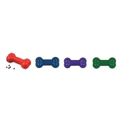 Dog Bone Snack Packs Assorted Rubber Medium Assorted Dog Bone Snack Packs Assorted Rubber Medium Assorted