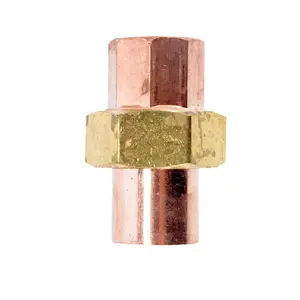 NIBCO W02060D 1/2 In. C x C Solder-Joint Copper Union