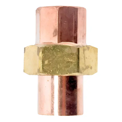 1/2 In. C x C Solder-Joint Copper Union 1/2 In. C x C Solder-Joint Copper Union
