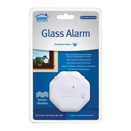 Alarm White Plastic White Alarm White Plastic White