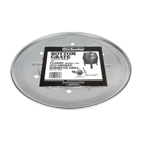 Bottom Charcoal Grate Aluminum/Steel 17" L X 17" W Old Smokey