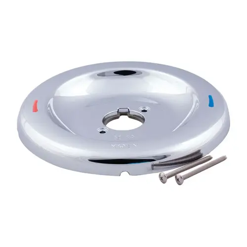 Posi-Temp 7 In. O.D. Escutcheon Plate Chrome Posi-Temp 7 In. O.D. Escutcheon Plate Chrome
