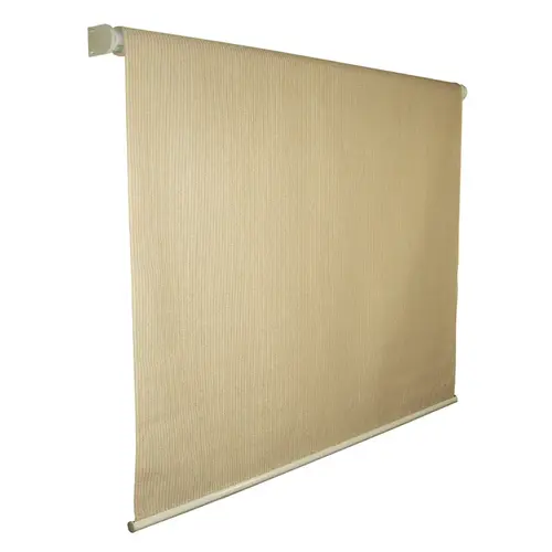 Roll-Up Exterior Window Shade Beige 96" W X 72" L Beige Roll-Up Exterior Window Shade Beige 96" W X 72" L Beige