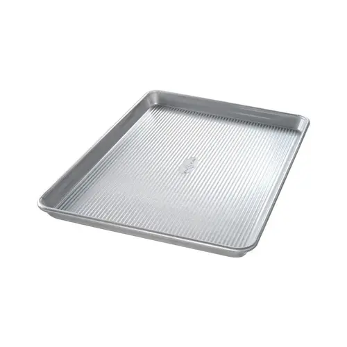 Baking Sheet 12-3/4" W X 17-3/4" L Silver Silver