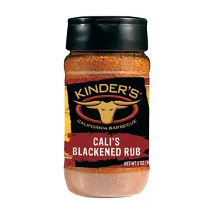 Kinder's 37504 BBQ Rub Calis Blackened 5 oz