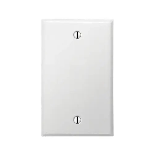 Wall Plate Contractor White 1 gang Stamped Steel Blank White Wall Plate Contractor White 1 gang Stamped Steel Blank White