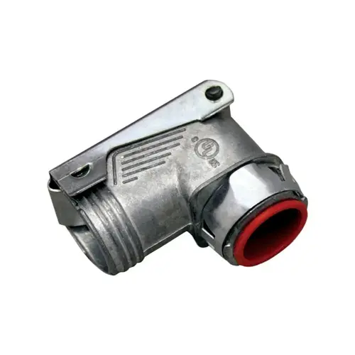 Flex Angle Connector ProConnex 1/2" D Die-Cast Zinc For AC, MC and FMC Flex Angle Connector ProConnex 1/2" D Die-Cast Zinc For AC, MC and FMC