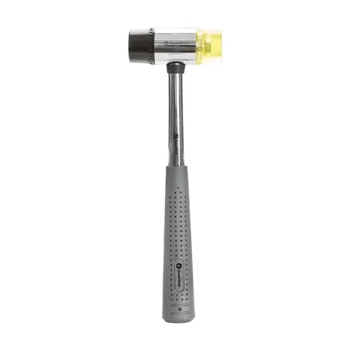 12 Oz. Plastic/Rubber Mallet with Tubular Steel Handle