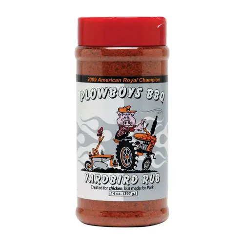 Yard Bird BBQ Rub, Heat, Sweet Flavor, 16 oz Jar Yard Bird BBQ Rub, Heat, Sweet Flavor, 16 oz Jar