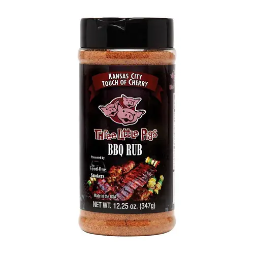 3-Little Pigs Touch of Cherry BBQ Rub, 16 oz 3-Little Pigs Touch of Cherry BBQ Rub, 16 oz