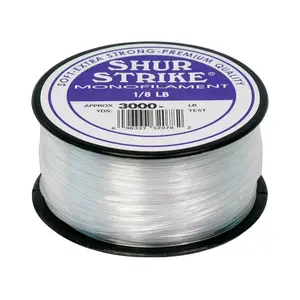 Shur Strike 3000-8 Fishing Line 8 lb 700 yd Clear