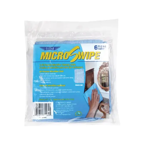 Cleaning Cloth Microfiber 13" W X 13" L