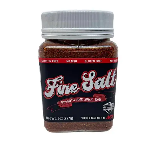 BBQ Rub BBQ Provisions Fire Salt 8 oz