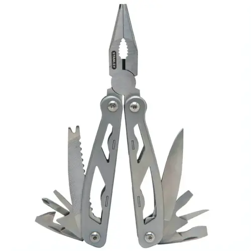 12-in-1 Multi-Tool, 12 Tools, Nylon Sheath Gray