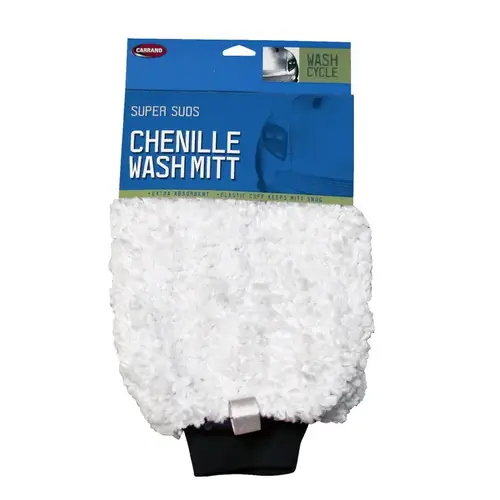 Wash Mitt 10" L X 7" W Chenille Wash Mitt 10" L X 7" W Chenille