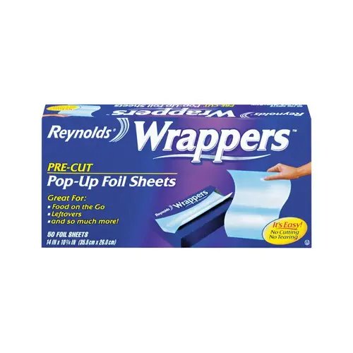 Wrappers Aluminum Foil (50-Count) Wrappers Aluminum Foil (50-Count)