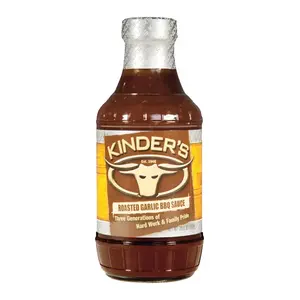 Kinder's 65572 BBQ Sauce Roasted Garlic 20.5 oz
