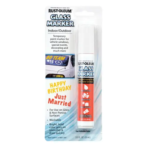 2/3 Oz. White Window Paint Marker 2/3 Oz. White Window Paint Marker