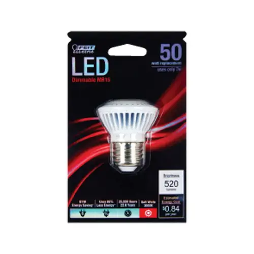 LED Bulb MR16 E26 (Medium) Soft White 50 Watt Equivalence Clear LED Bulb MR16 E26 (Medium) Soft White 50 Watt Equivalence Clear