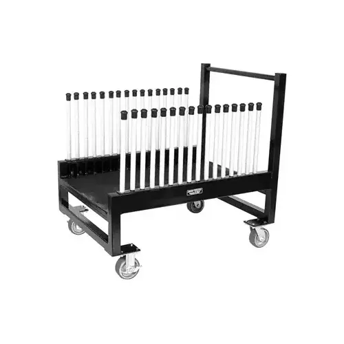 Heavy-Duty Rolling Windshield Cart Heavy-Duty Rolling Windshield Cart