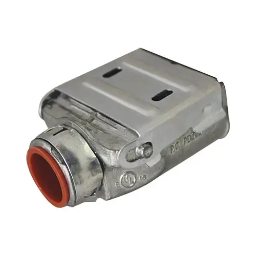 Duplex Connector Double Snap Lock 3/8" D Die-Cast Zinc For AC, MC and Duplex Connector Double Snap Lock 3/8" D Die-Cast Zinc For AC, MC and