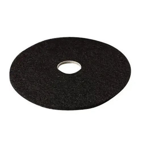 Floor Pad Disc 19" D Non-Woven Natural/Polyester Fiber Black Black Floor Pad Disc 19" D Non-Woven Natural/Polyester Fiber Black Black