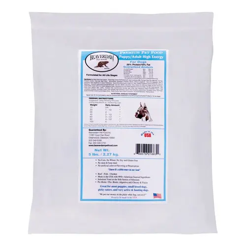 Food Hi-Energy All Ages Pork and Chicken Dry Dog 5 lb Food Hi-Energy All Ages Pork and Chicken Dry Dog 5 lb