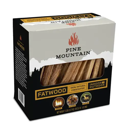 Fire Starter Starter Stikk Fatwood 30 min 5 lb Fire Starter Starter Stikk Fatwood 30 min 5 lb