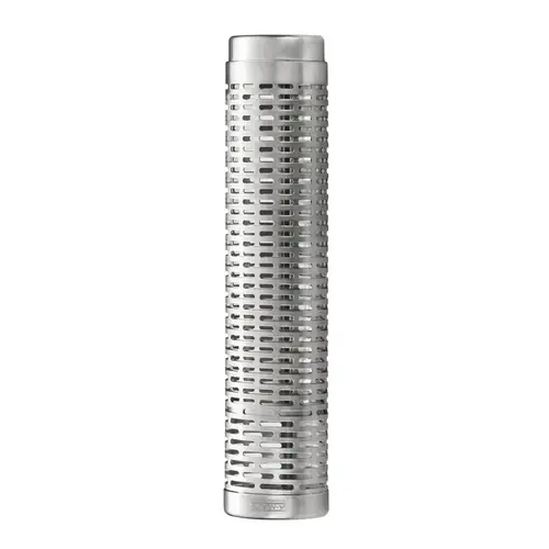 Tube Smoker Stainless Steel 2.5" W Silver Tube Smoker Stainless Steel 2.5" W Silver
