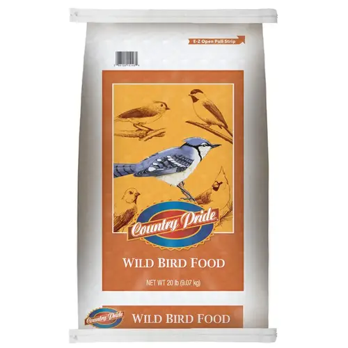 Wild Bird Food Country Pride Assorted Species Grain Products 20 lb Wild Bird Food Country Pride Assorted Species Grain Products 20 lb