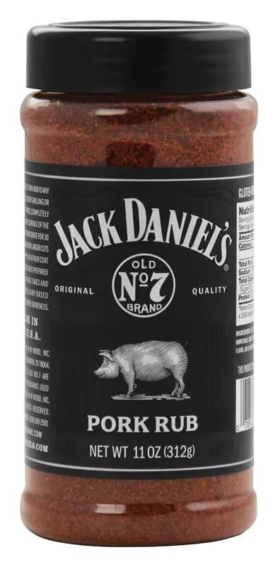 Jack Daniels 11 Oz. Barbecue Pork Rub Shake Spice 01760