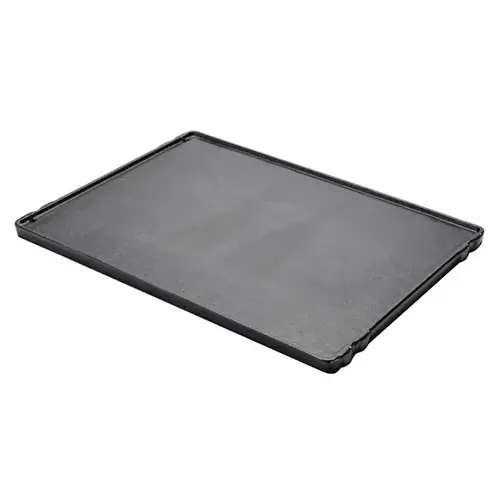 Grill Top Griddle Cast Iron/Porcelain 9.25" L X 13" W Matte Grill Top Griddle Cast Iron/Porcelain 9.25" L X 13" W Matte