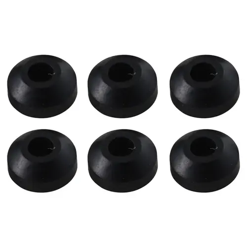 Beveled Faucet Washer 1/4S in. D Rubber Black Beveled Faucet Washer 1/4S in. D Rubber Black